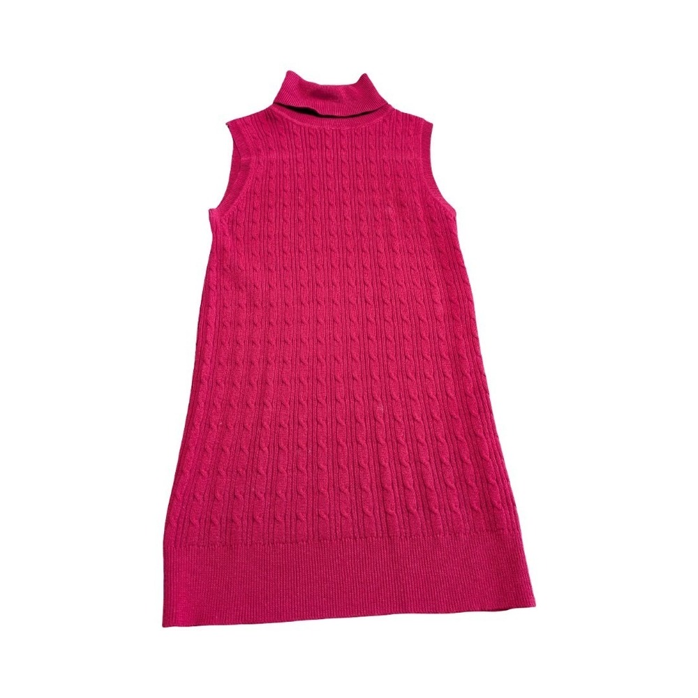 GAP Women's red ribbed turtleneck Sleeveless Blouse Size XS
